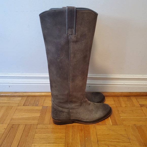Bronx Suede boots Sz40 - Picture 4 of 10